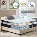 14 King Size Mattress, Memory Foam Mattress, Hybrid Gel-Infused Cooling Mattress,Medium-Firm Bed in a Box for Pressure Relief & Motion Isolation