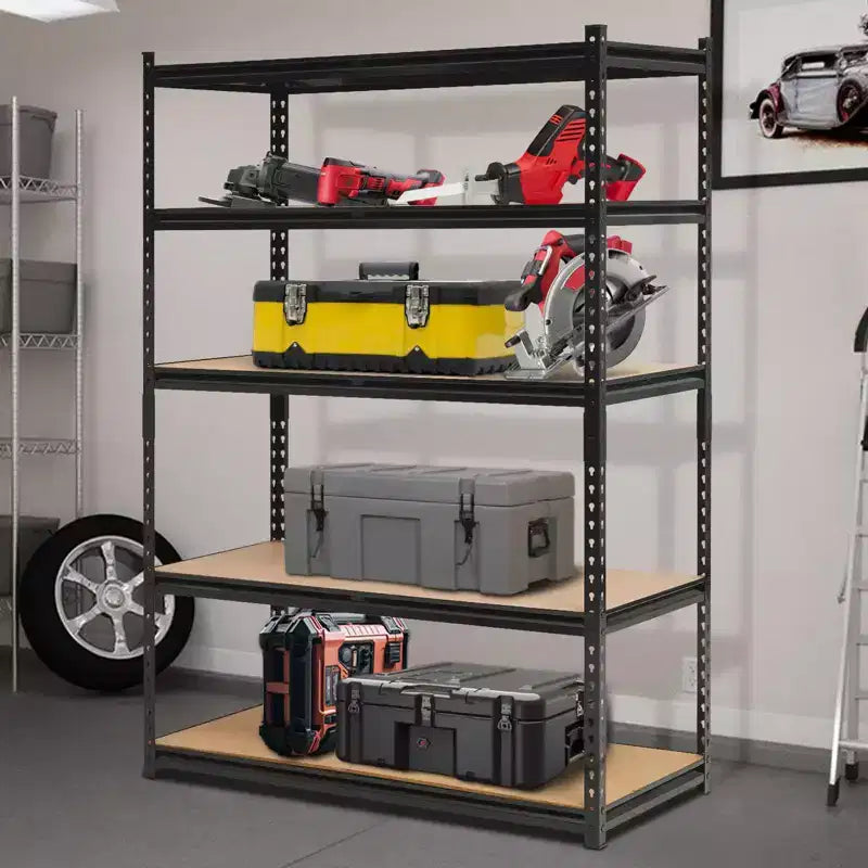 Heavy Duty Garage Shelving Units,3-Tier Adjustable Storage Shelves,36x18x36 Inch,Loads 1320 LBS,Adjustable Storage Shelving