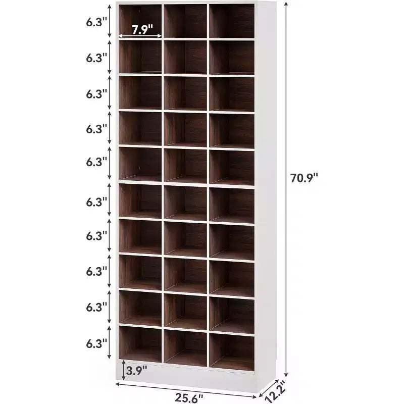 Scarpiera a più ripiani alta 180 cm