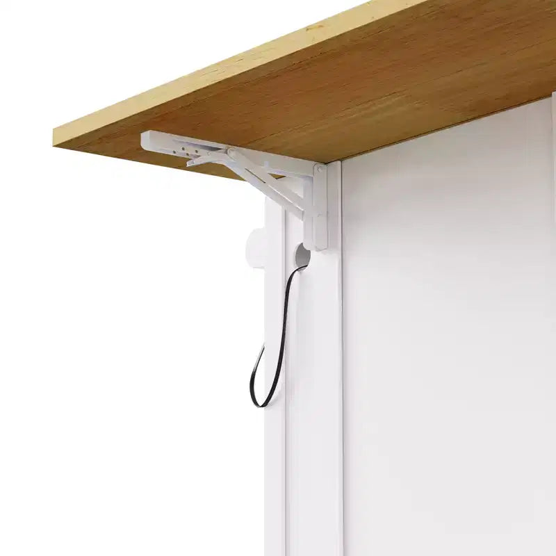 Carrello da cucina con isola, anta a ribalta e vano portaoggetti