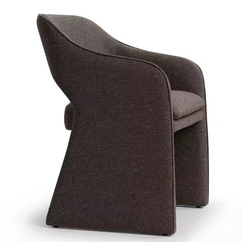 Sedie da pranzo imbottite, set da 2 – Sedile in tessuto, gambe in legno