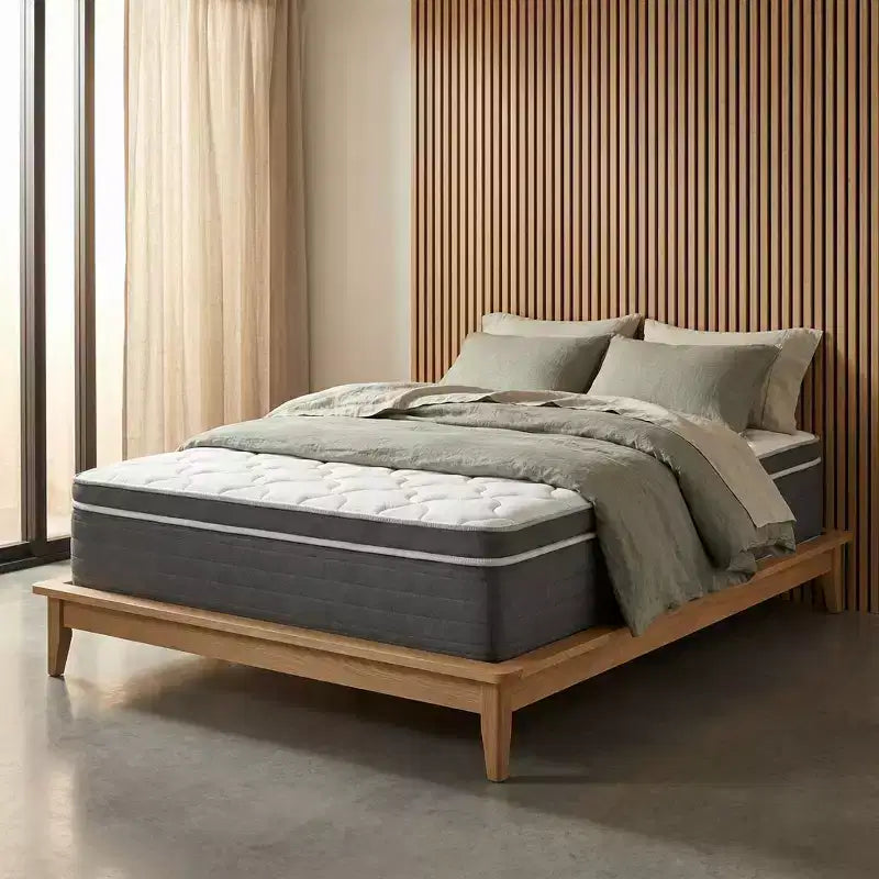 Atlas Mattress 12 King Innerspring Mattress, Breathable Cover, Plush Firmness