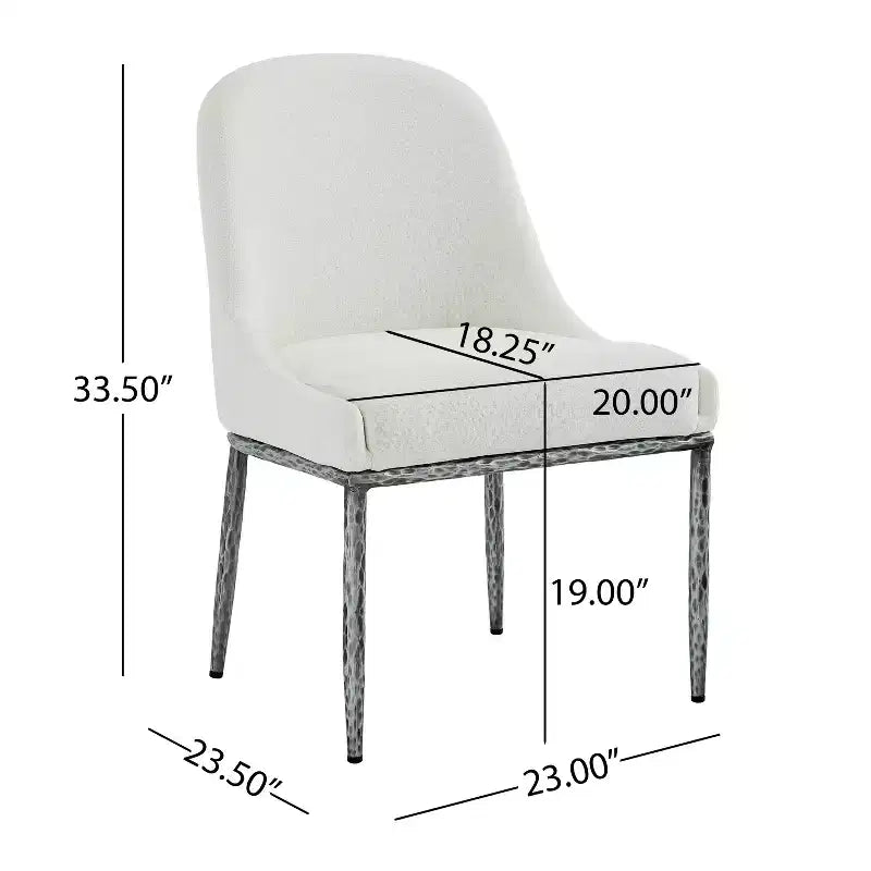 Set da pranzo industriale da 5 pezzi con sedie imbottite e tavolo rotondo con piedistallo