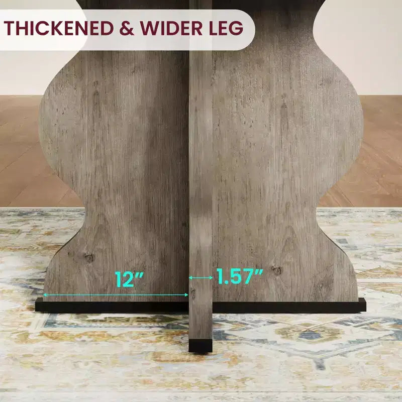 Tavolo da pranzo ovale allungabile, 120–160 cm, per 4–8 persone, piano in legno con struttura in metallo