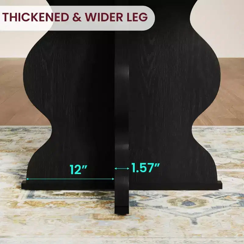 Tavolo da pranzo ovale allungabile, 120–160 cm, per 4–8 persone, piano in legno con struttura in metallo